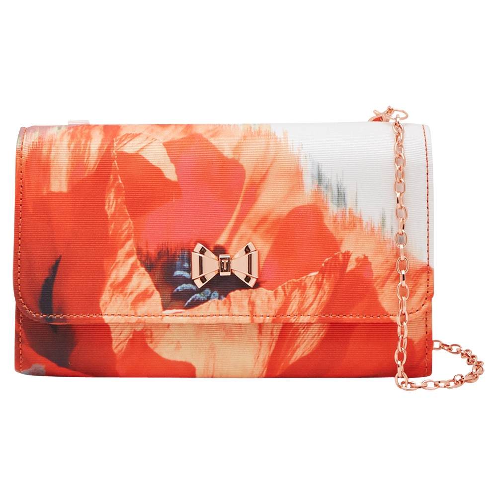 TB-London Poma Playful Poppy Clutch Bag Mid Red TB-London Handbags