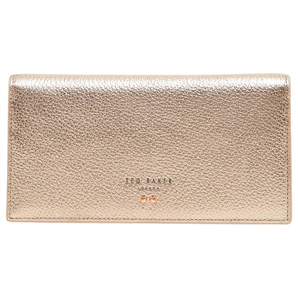 TB-London Simoni Bow Leather Matinee Purse Rose Gold TB-London Purses