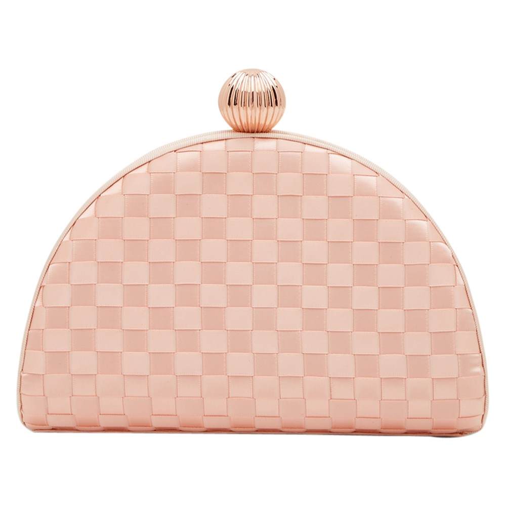 TB-London Tie The Knot Kyla Bobble Clutch BagPale Pink TB-London Handbags