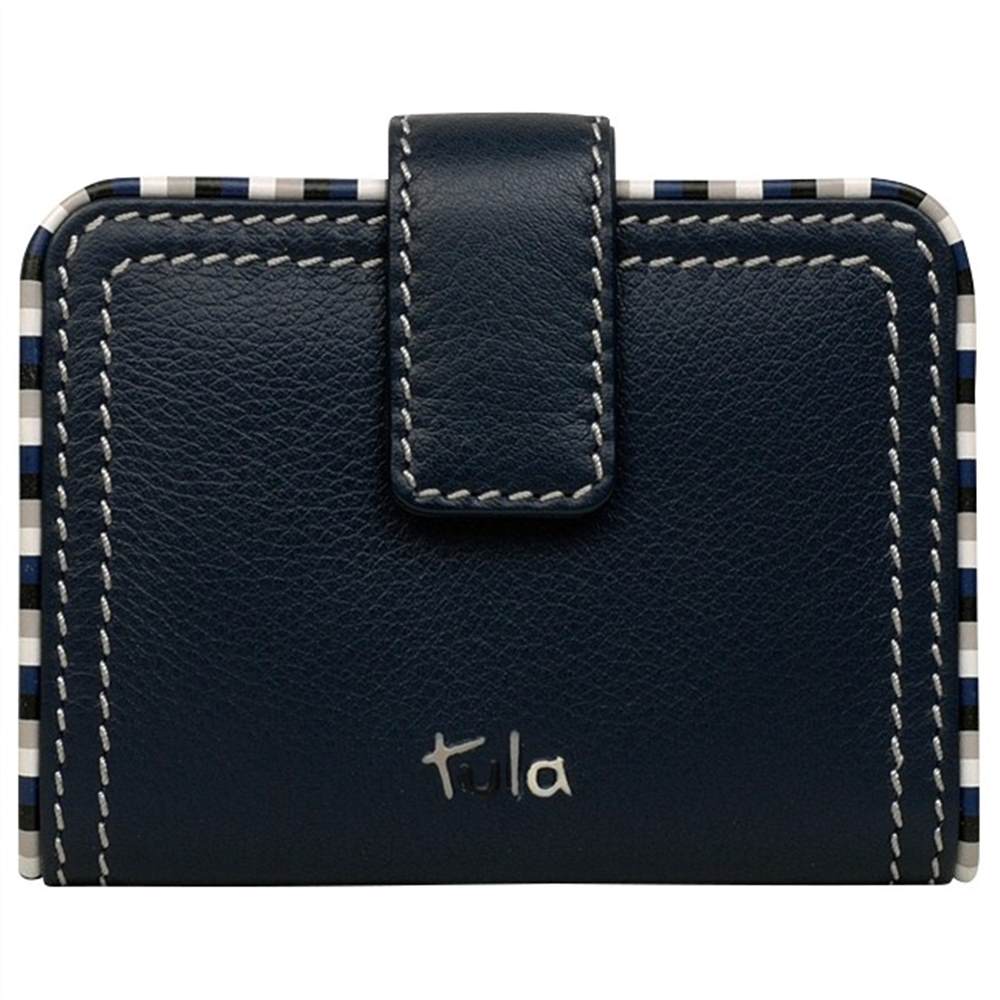 Tula Mallory Leather Card HolderDark Blue Tula Purses