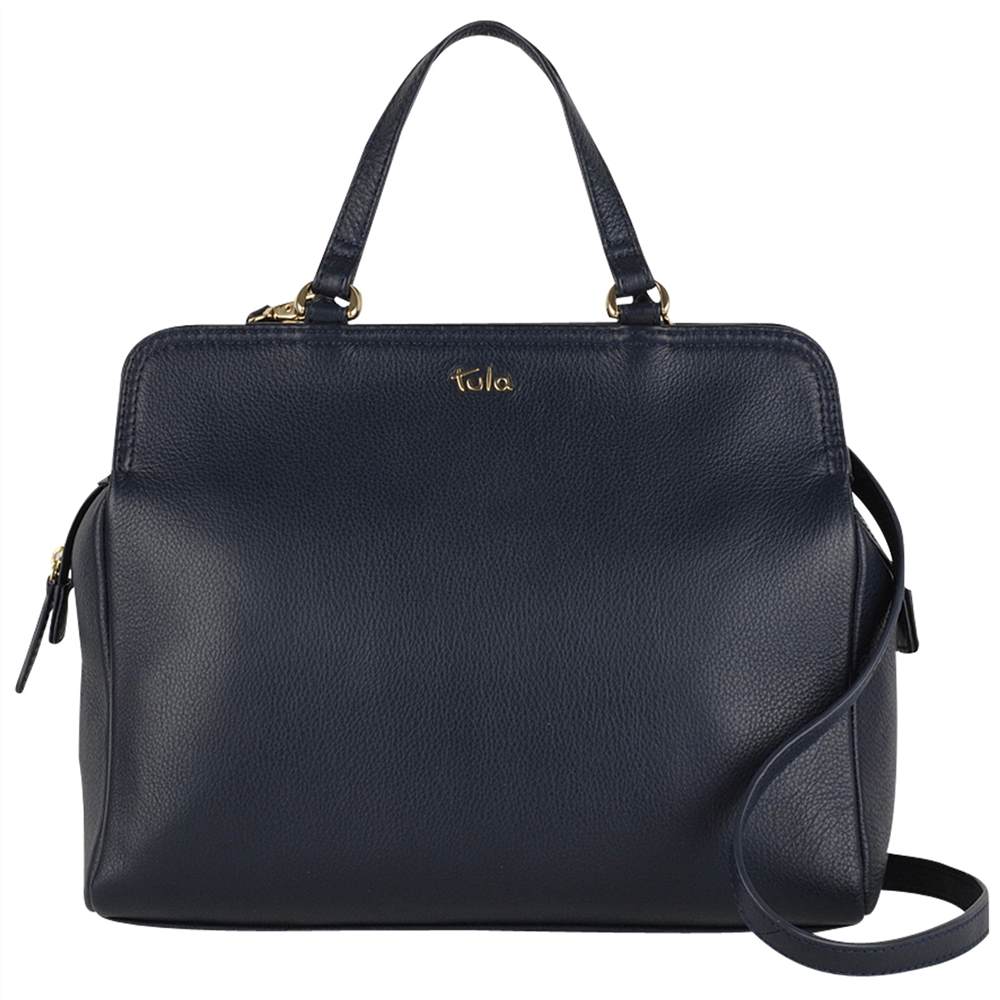 Tula Nappa Originals Leather Multi Grab BagNavy Tula Handbags