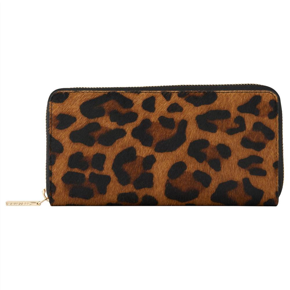 Whistles Leopard Print Large Wallet Multi Whistles Purses