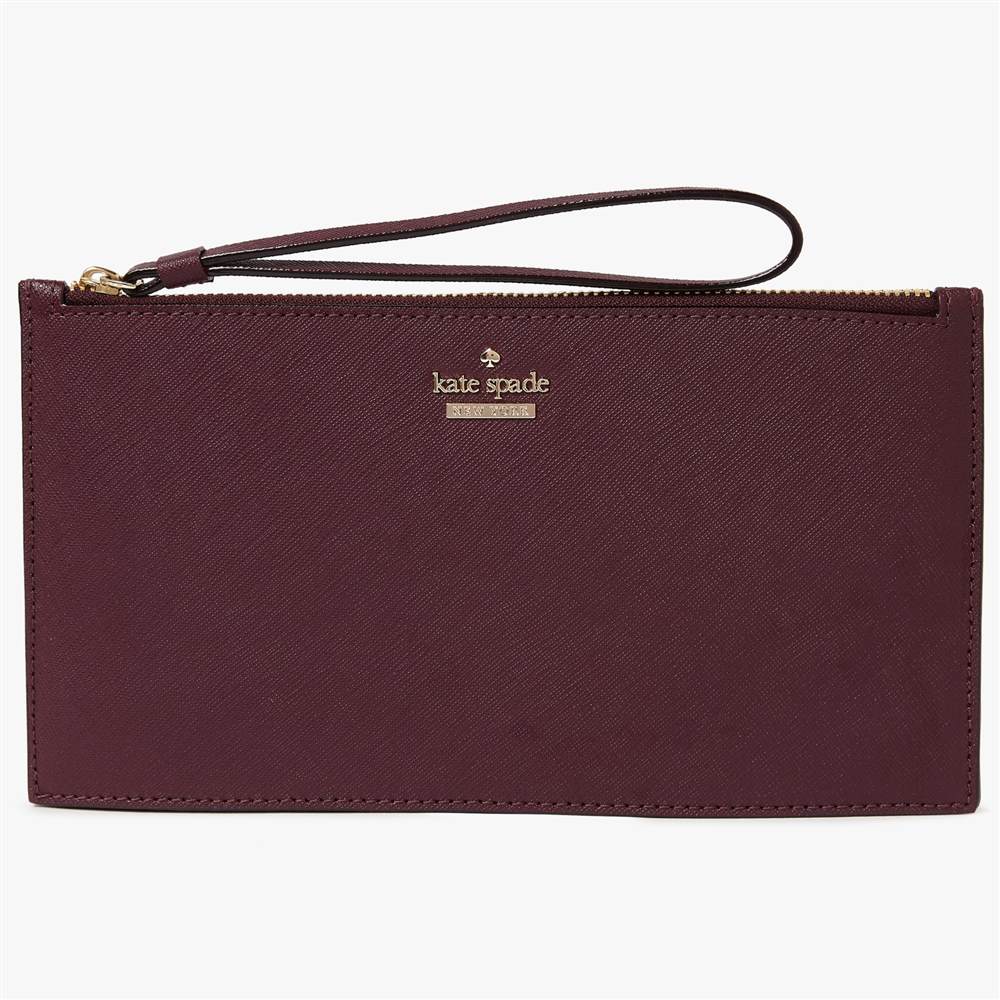 KS-London new york Cameron Street Ariah Leather Wristlet PurseDeep Plum KS-London new york Purses