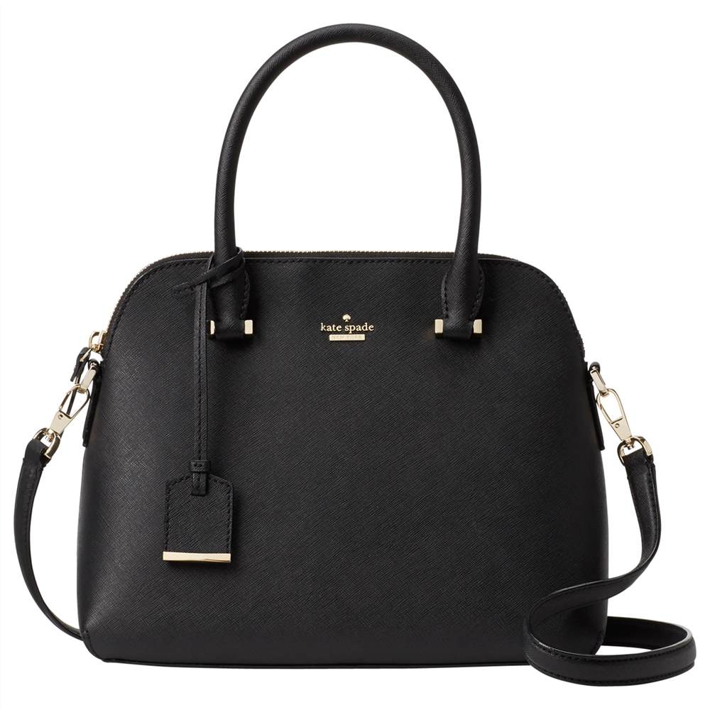 KS-London new york Cameron Street Maise Leather SatchelBlack KS-London new york Handbags