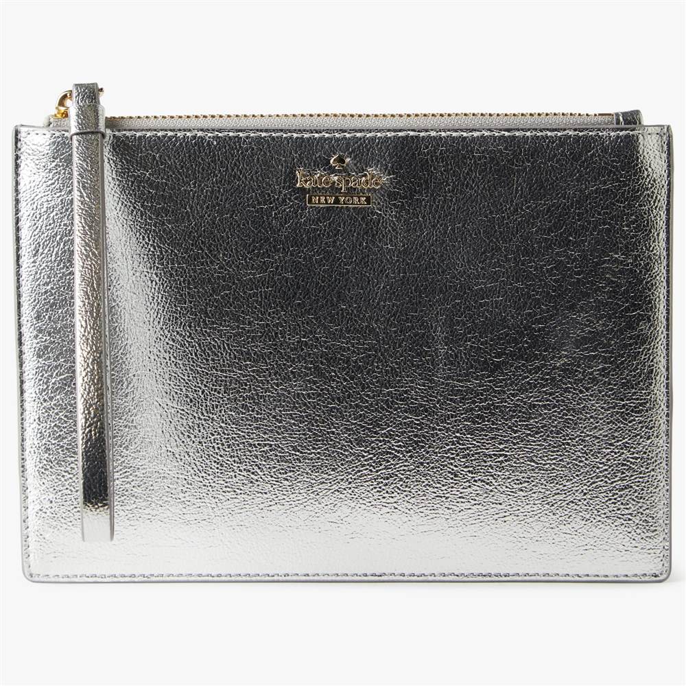 KS-London new york Highland Drive Yury Wristlet Purse Platino KS-London new york Purses