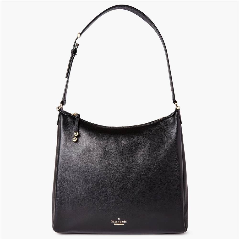 KS-London new york Lombard Street Pauley Leather SatchelBlack KS-London new york Handbags