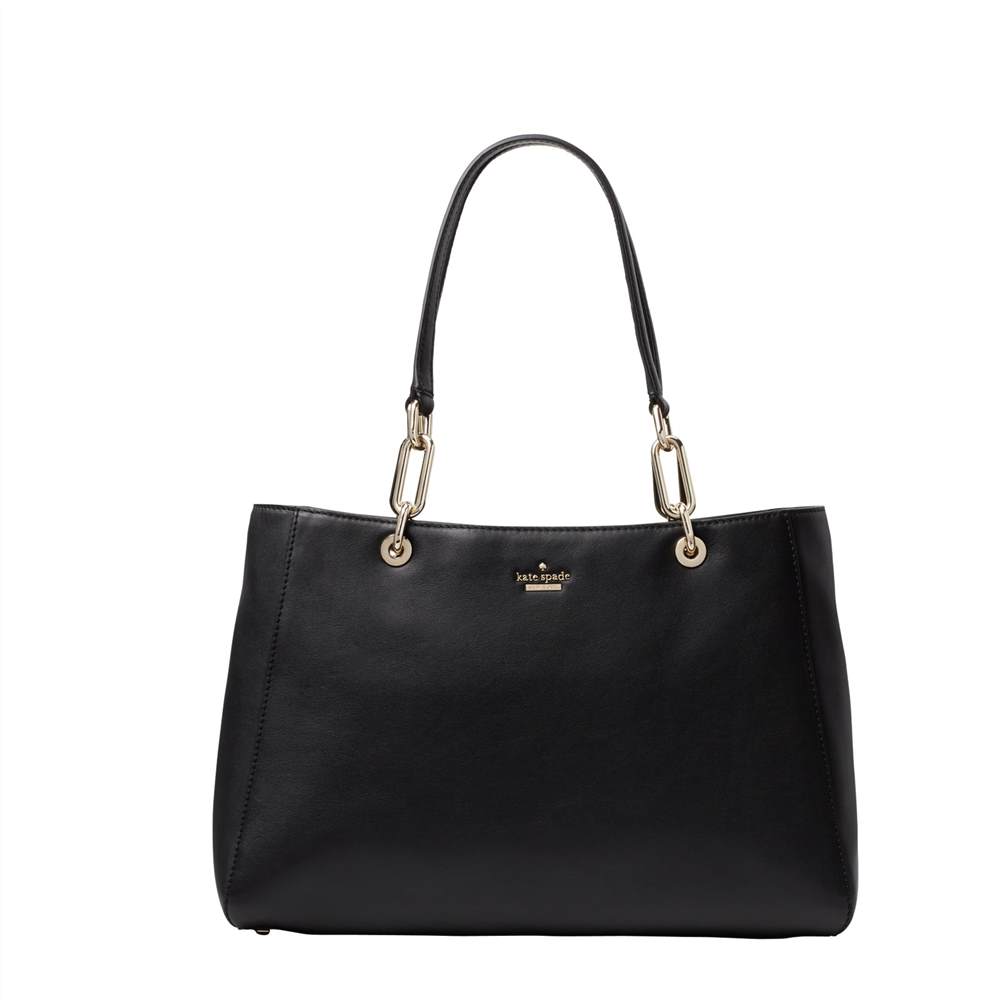 KS-London new york Robson Lane Anabel Leather Tote Bag Black KS-London new york Handbags