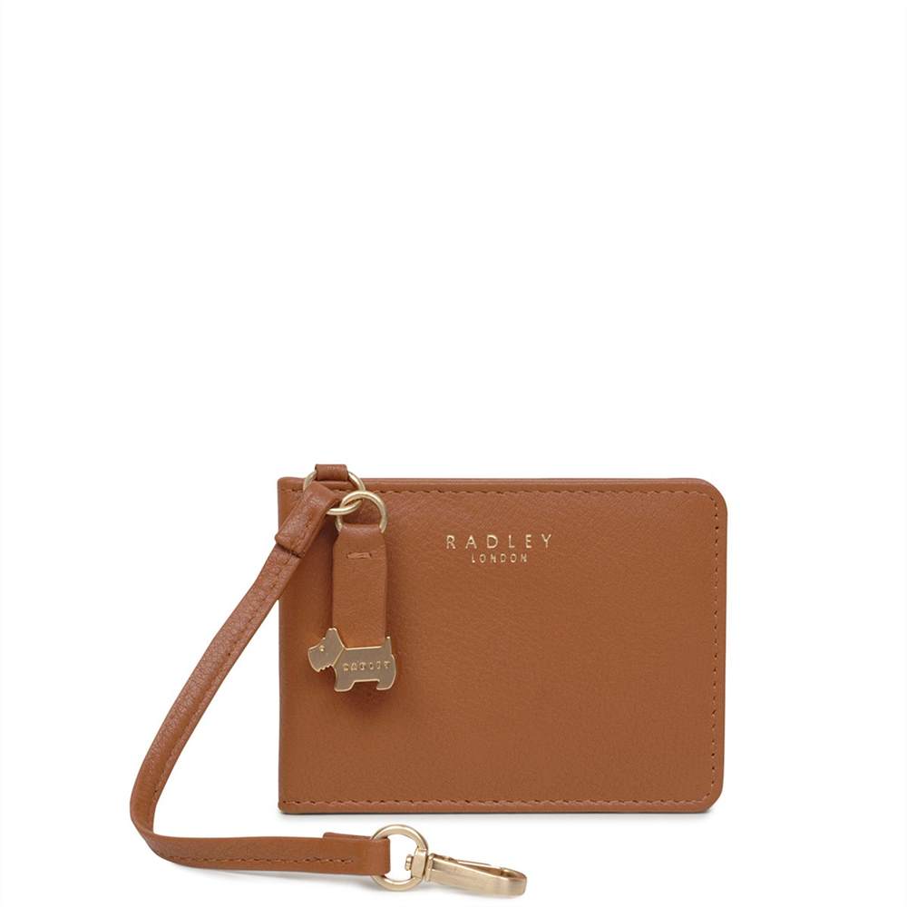 Radbags-London Card Holders Southwark Park Bag Charm Tan