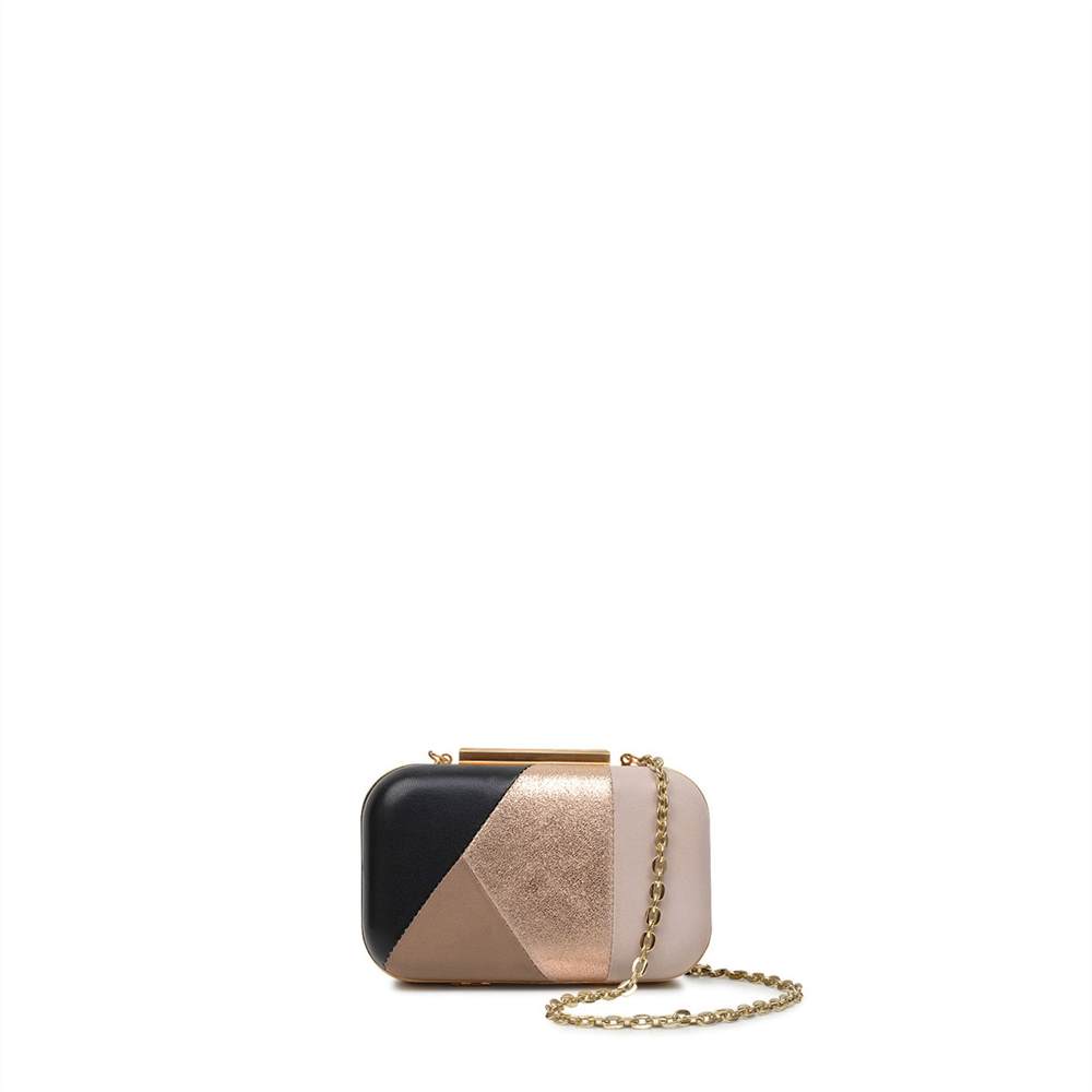 Radbags-London Clutch Bags Bedford Road Small Frame Clutch Black Mix