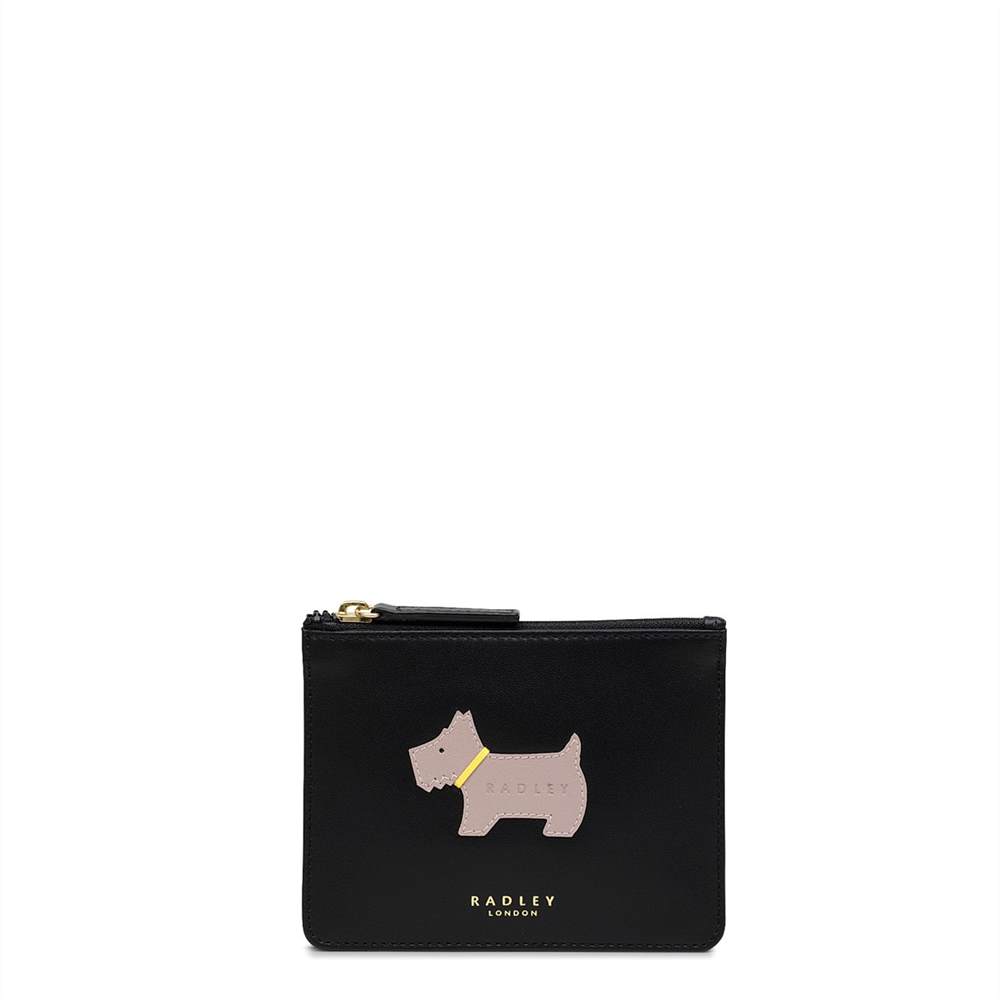 Radbags-London Coin Wallets Dogs Trust Radbags-London Small Zip-Top Coin Purse Black