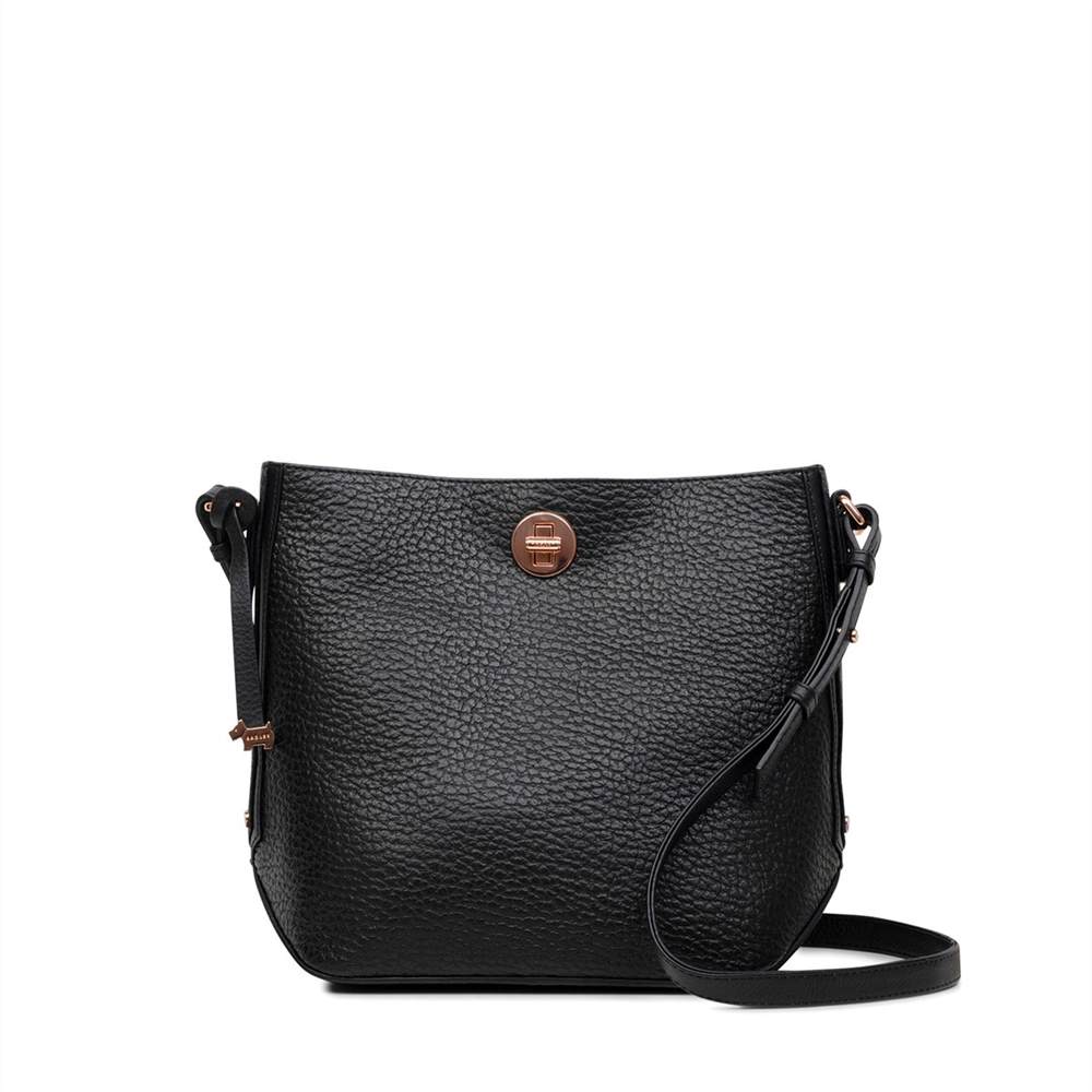 Radbags-London Cross Body Bags Carey Street Medium Bucket Cross Body Bag Black