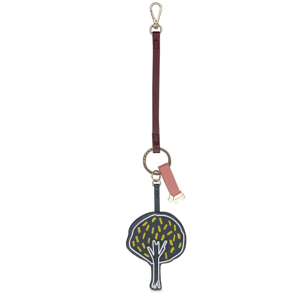 Radbags-London Epping Forest Keyring Bag Charm Bottle Green