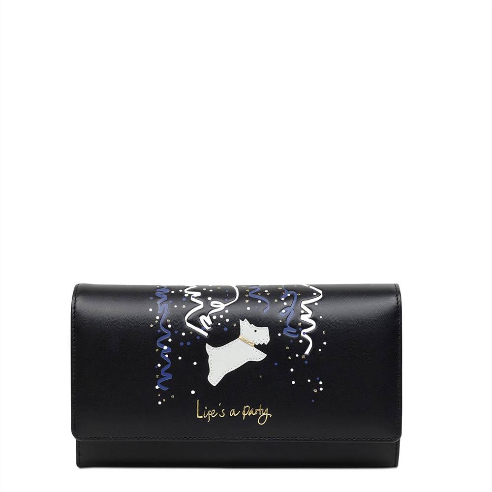 Radbags-London Flap Over Wallets Lifes A Party Large Flapover Matinee Black