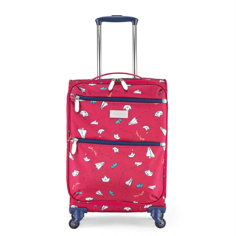 Radbags-London Paper Trail Small Four Wheel Cabin Case Lolly Pink