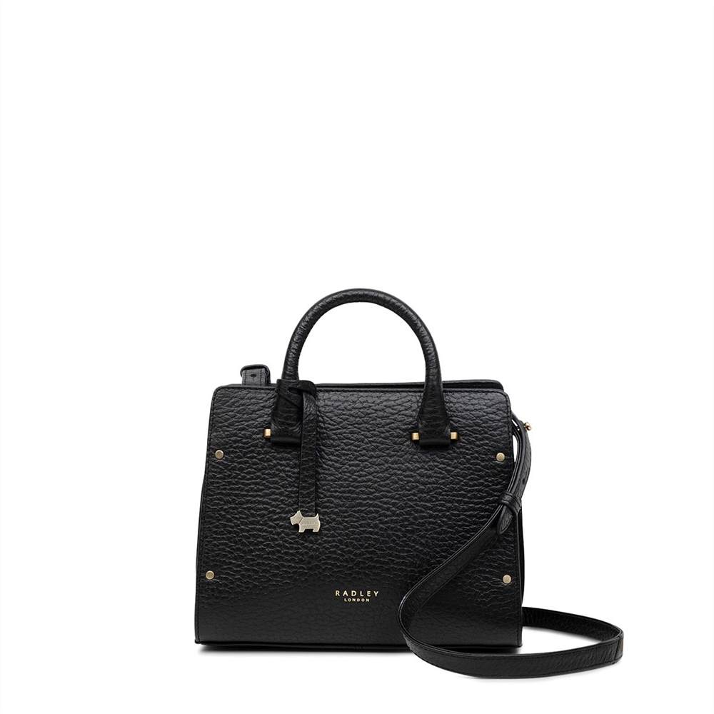 Radbags-London Satchel Bags Bow Lane Small Zip-Top Satchel Black