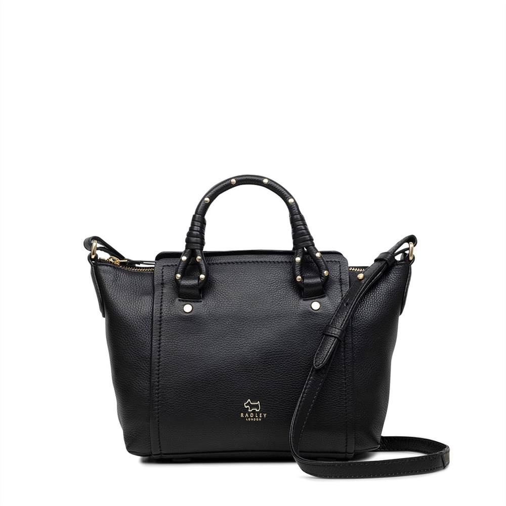 Radbags-London Satchel Bags Darling Row Small Zip-Top Satchel Black