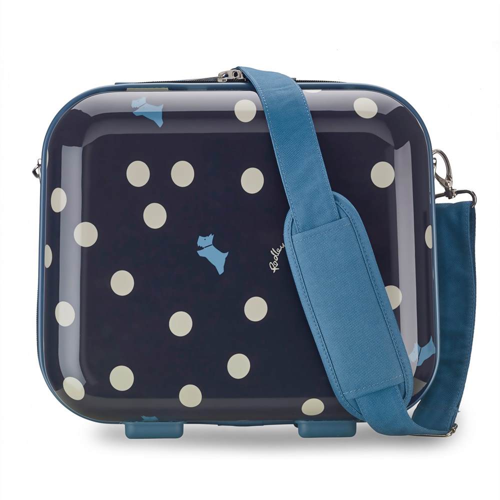 Radbags-London Vintage Dog Dot Vanity Case Black