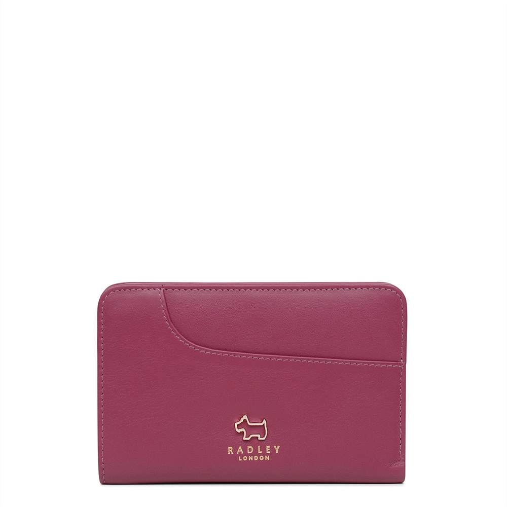 Radbags-London Zip Wallets Pockets Medium Zip-Top Wallet Berry